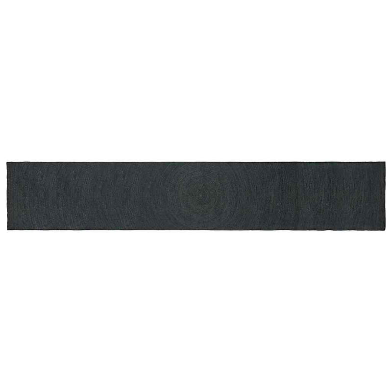 Chargez l'image dans la visionneuse de la galerie, Vidaxl vloerkleden rechthoekig donkergrijs 60 x 400 cm jute
