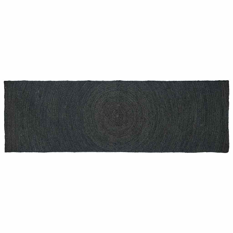 Chargez l'image dans la visionneuse de la galerie, Vidaxl vloerkleden rechthoekig donkergrijs 80 x 250 cm jute
