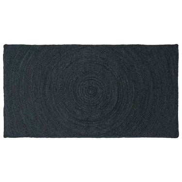 Vidaxl vloerkleden rechthoekig donkergrijs 100 x 200 cm jute