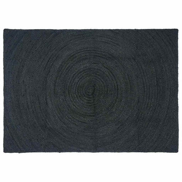Vidaxl vloerkleden rechthoekig donkergrijs 140 x 200 cm jute