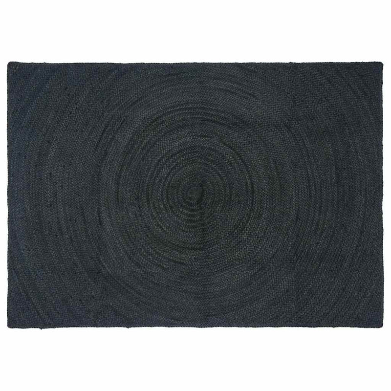 Chargez l'image dans la visionneuse de la galerie, Vidaxl vloerkleden rechthoekig donkergrijs 140 x 200 cm jute
