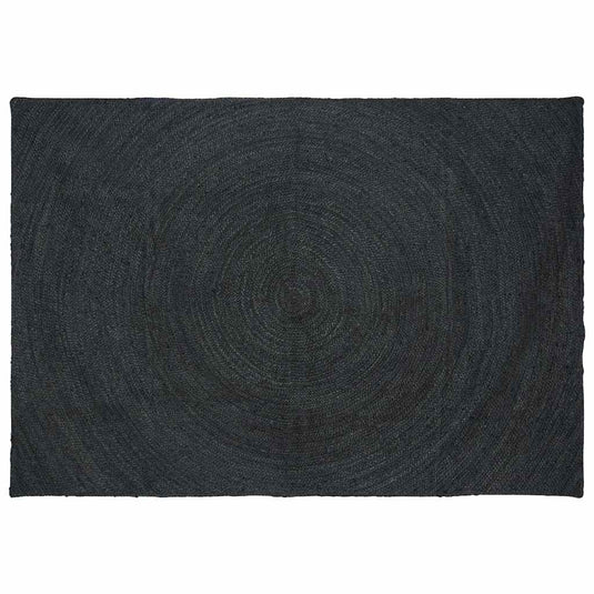 Vidaxl vloerkleden rechthoekig donkergrijs 200 x 290 cm jute