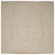 Vidaxl vloerkleden vierkant natuurlijk en wit 200 x 200 cm jute
