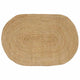 Vidaxl vloerkleden ovaal naturel 205 x 305 cm jute