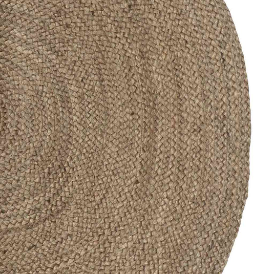 Vidaxl vloerkleden ovaal grijs 152 x 245 cm jute