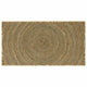 Vidaxl vloerkleed natuurlijk en zwart 100 x 200 cm jute