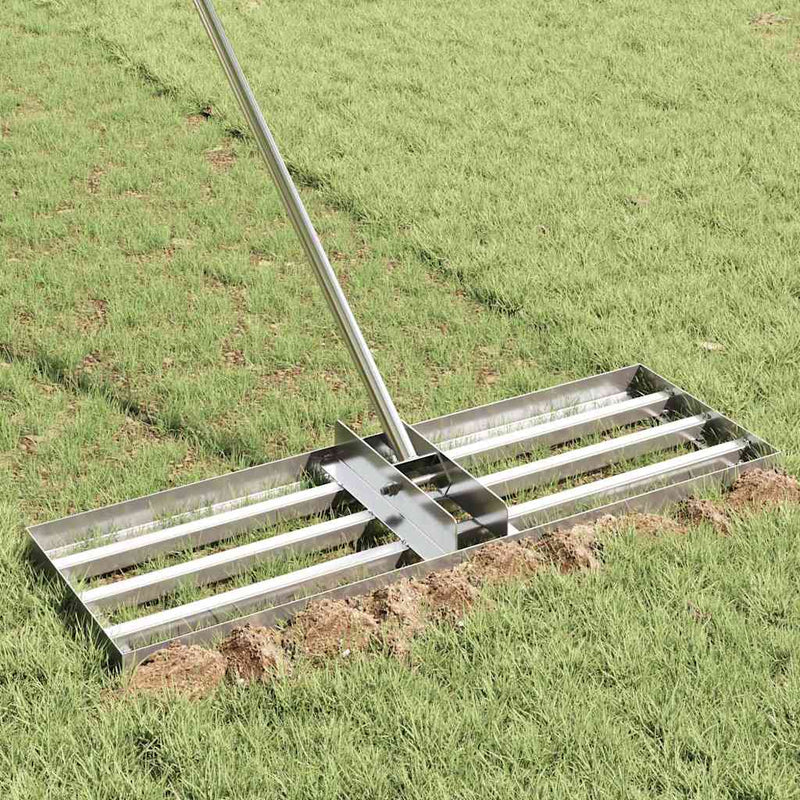 Chargez l'image dans la visionneuse de la galerie, Vidaxl vervangingskop voor tuinhark zilver roestvrij staal
