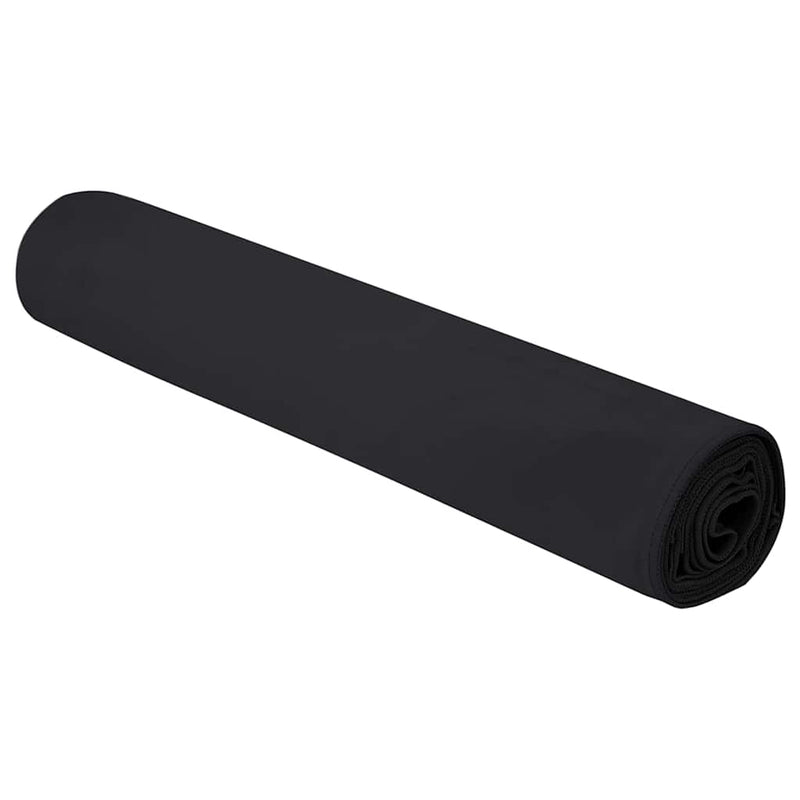 ギャラリービューアに画像をロードする, Vidaxl sporthanddoeken 2 pcs zwart 200 x 100 cm polyester en polyamide
