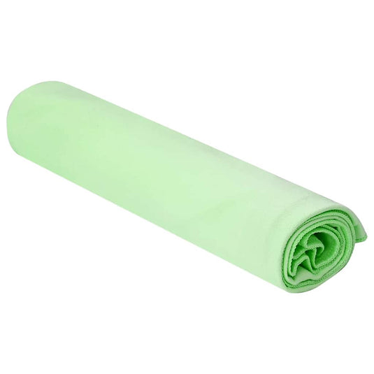 Vidaxl sporthanddoeken 2 pcs groen 100 x 50 cm polyester en polyamide