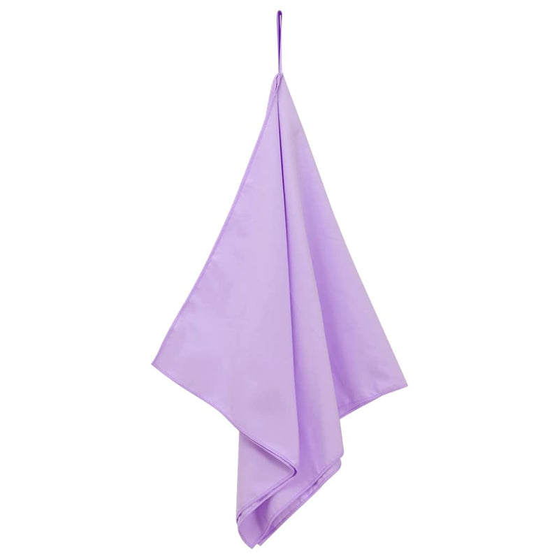 Afbeelding laden in galerijviewer, Vidaxl sporthanddoeken 2 pcs paars 100 x 50 cm polyester en polyamide
