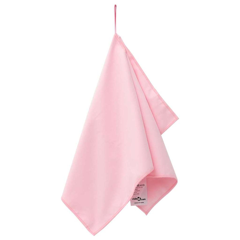 Afbeelding laden in galerijviewer, Vidaxl sporthanddoeken 2 pcs roze 50 x 30 cm polyester en polyamide
