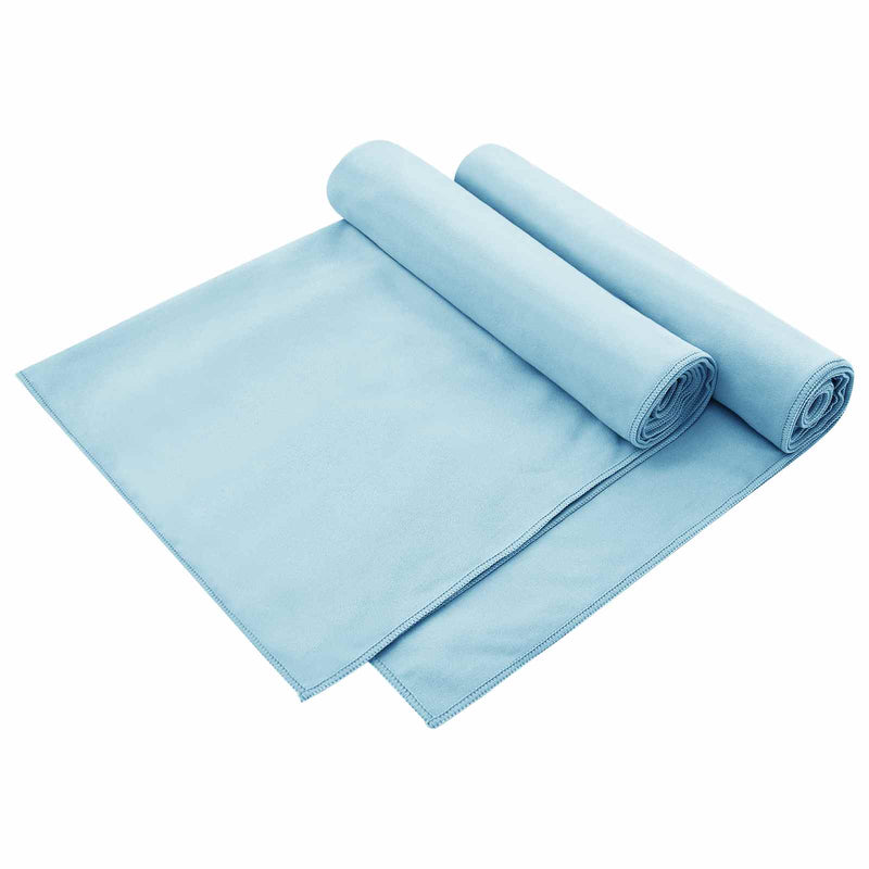 Chargez l'image dans la visionneuse de la galerie, Vidaxl buiten stoel handdoeken 2 pcs blauw 130 x 60 cm
