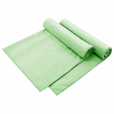 Vidaxl buiten stoel handdoeken 2 pcs groen 130 x 60 cm