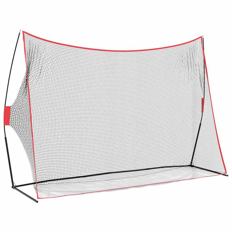 ギャラリービューアに画像をロードする, Vidaxl golf trainingshulpmiddel zwart 314 x 92 x 214 cm polyester
