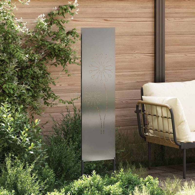 Chargez l'image dans la visionneuse de la galerie, Vidaxl tuin privacy screen zilver 32 x 140 cm gegalvaniseerd staal
