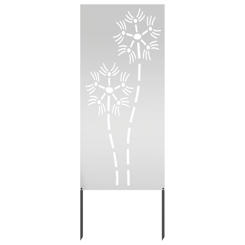 Chargez l'image dans la visionneuse de la galerie, Vidaxl tuin privacy screen zilver 50 x 140 cm gegalvaniseerd staal
