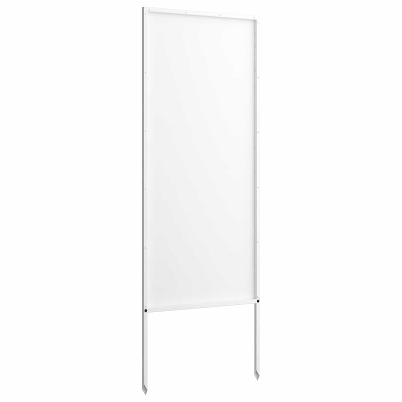 Chargez l'image dans la visionneuse de la galerie, Vidaxl tuin privacy screen fretwerk wit 50 x 140 cm koudgewalst staal
