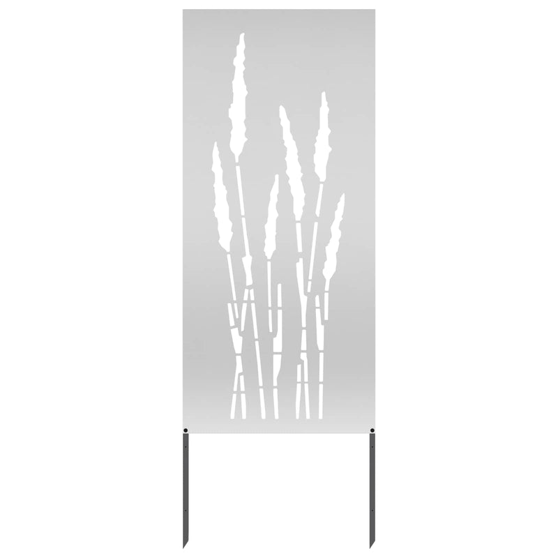 Afbeelding laden in galerijviewer, Vidaxl tuin privacy screen zilver 50 x 140 cm gegalvaniseerd staal
