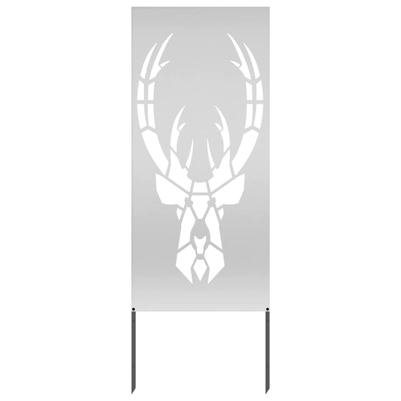 Chargez l'image dans la visionneuse de la galerie, Vidaxl tuin privacy screen zilver 50 x 140 cm gegalvaniseerd staal
