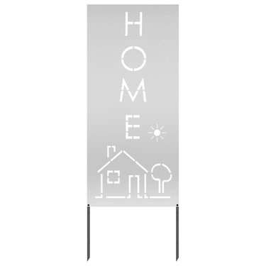 Vidaxl tuin privacy screen zilver 50 x 140 cm gegalvaniseerd staal