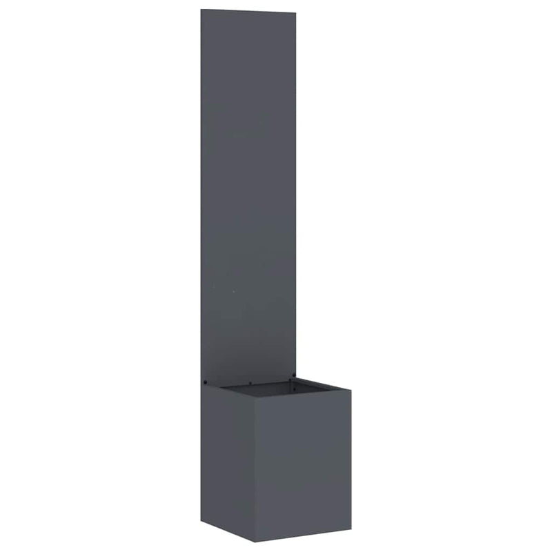 Afbeelding laden in galerijviewer, Vidaxl tuin privacy screen fretwerk antraciet 32 x 32 x 150 cm
