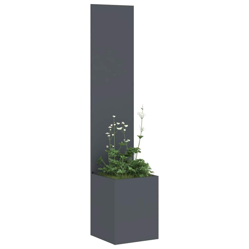 Afbeelding laden in galerijviewer, Vidaxl tuin privacy screen fretwerk antraciet 32 x 32 x 150 cm
