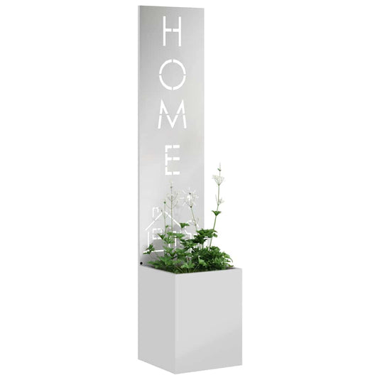 Vidaxl tuin privacy screen fretwerk zilver 32 x 32 x 150 cm