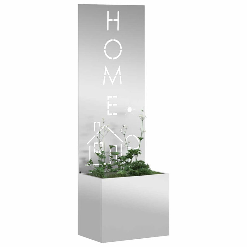 Chargez l'image dans la visionneuse de la galerie, Vidaxl tuin privacy screen zilver 50 x 140 cm gegalvaniseerd staal
