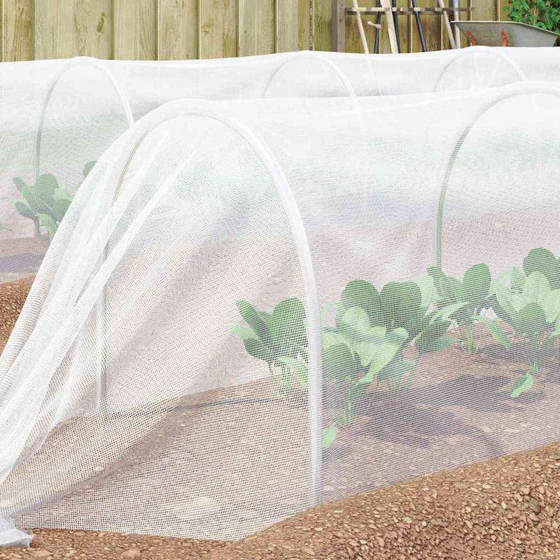 ギャラリービューアに画像をロードする, Vidaxl insecten net wit 2 x 50 m polyetheen
