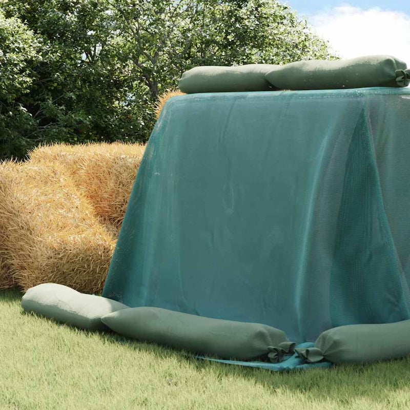 Chargez l'image dans la visionneuse de la galerie, Vidaxl siloafdekking groen 10 x 5 m hdpe

