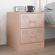 Vidaxl kast handvatten roze 85 x 45 mm metaal