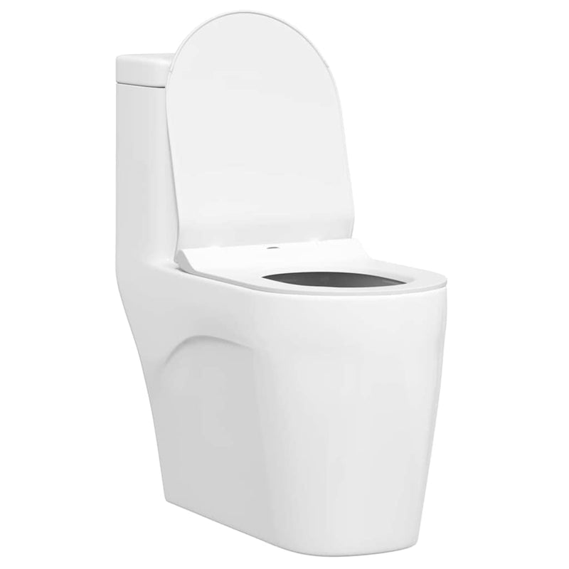 Chargez l'image dans la visionneuse de la galerie, Vidaxl toiletzitting verstelbaar wit 50 x 36,5 x 5 cm polypropyleen
