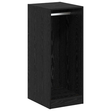 Vidaxl kledingkast met plank met opslag zwart eiken 41 x 48 x 102 cm