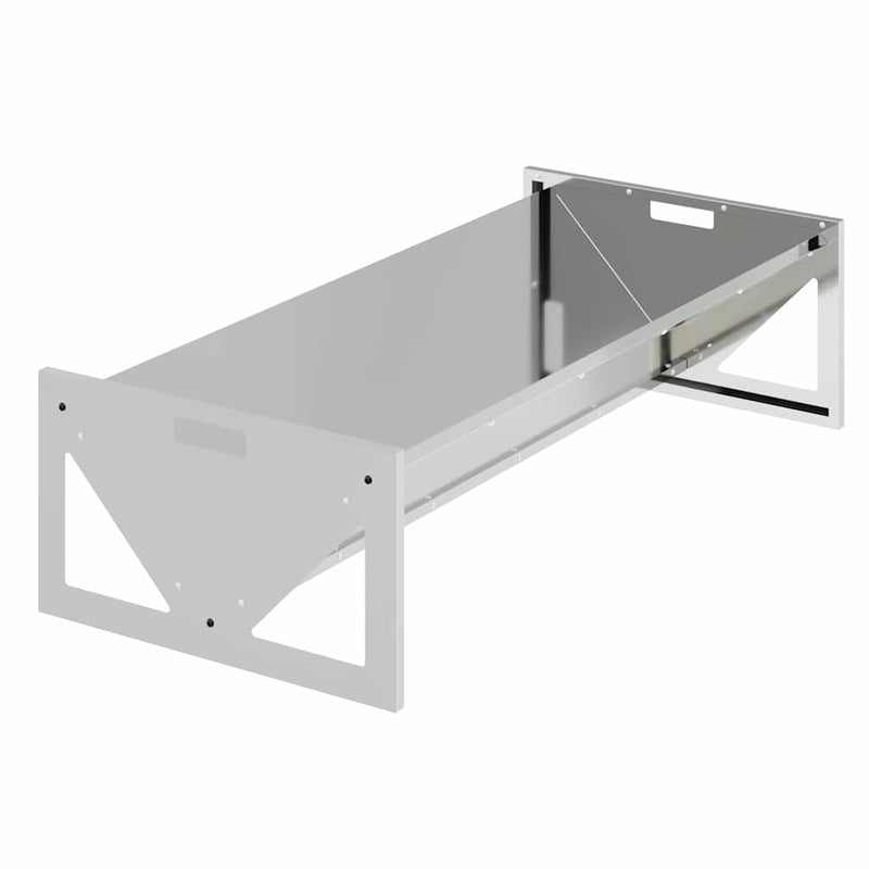 Afbeelding laden in galerijviewer, Vidaxl voederbak voor vee zilver 108 x 50 x 28 cm gegalvaniseerd staal
