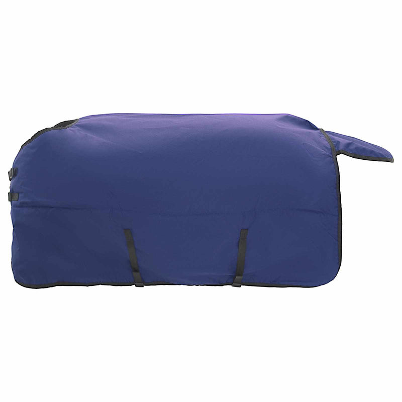 ギャラリービューアに画像をロードする, Vidaxl paardendeken volle marineblauw 95 cm polyester
