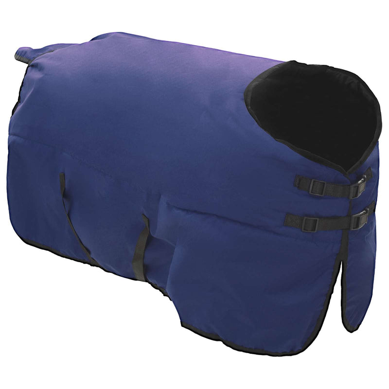 ギャラリービューアに画像をロードする, Vidaxl paardendeken donkergroen en zwart 95 cm polyester
