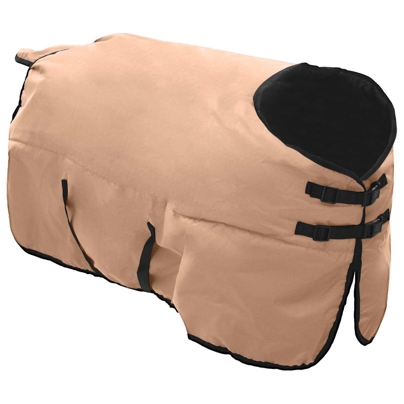 Chargez l'image dans la visionneuse de la galerie, Vidaxl paardendeken cappuccino 135 cm polyester

