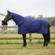 Vidaxl paardendeken donkergroen en zwart 105 cm polyester
