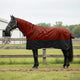 Vidaxl paardendeken donkergroen en zwart 105 cm polyester