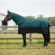 Vidaxl paardendeken donkergroen en zwart 105 cm polyester
