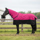Vidaxl paardendeken roze en zwart 95 cm polyester