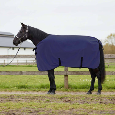 Vidaxl paardendeken marineblauw polyester