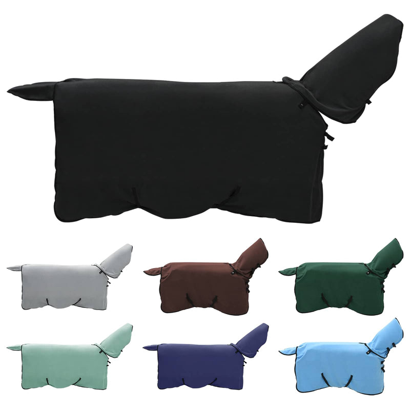 ギャラリービューアに画像をロードする, Vidaxl paardendeken zwart polyester
