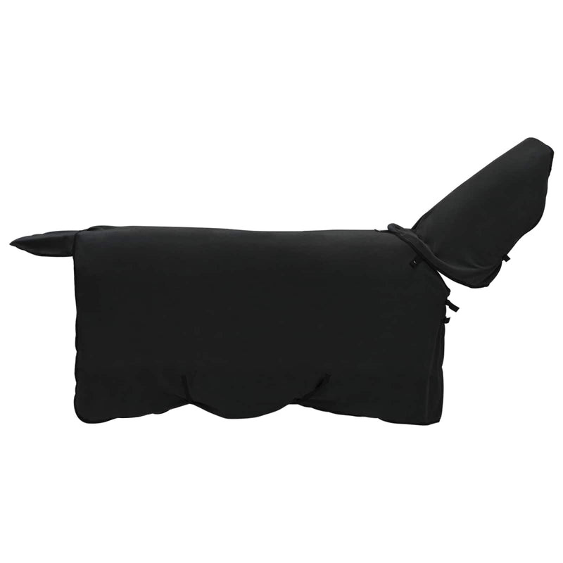 ギャラリービューアに画像をロードする, Vidaxl paardendeken zwart 105 cm polyester fleece
