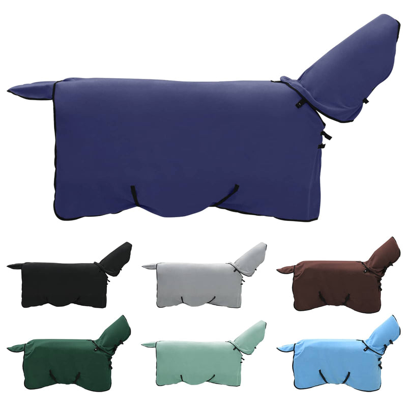 ギャラリービューアに画像をロードする, Vidaxl paardendeken marineblauw polyester
