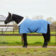 Vidaxl paardendeken volledige aqua 85 cm polar fleece