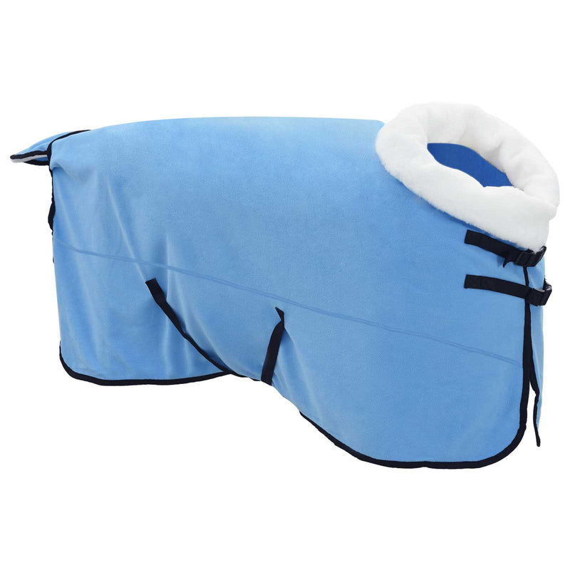 ギャラリービューアに画像をロードする, Vidaxl paardendeken volledige aqua 135 cm polar fleece
