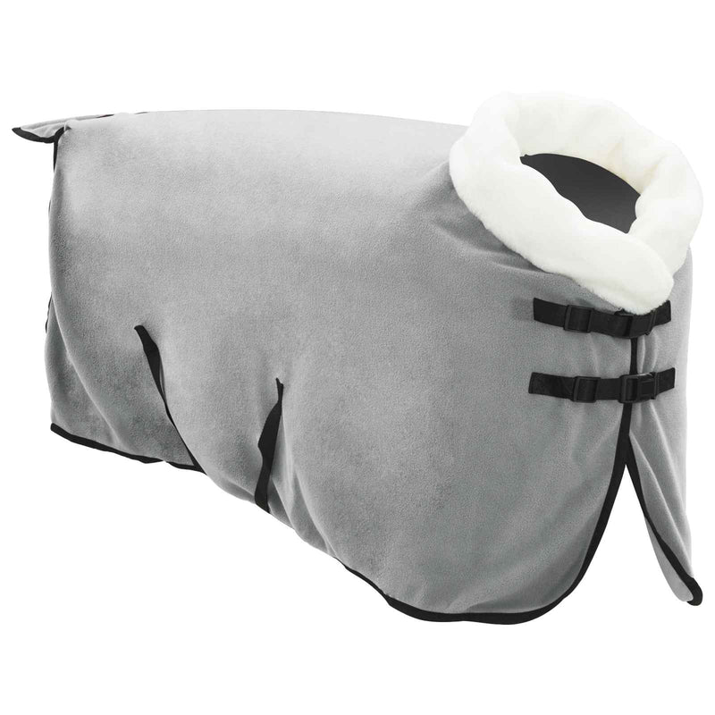 Chargez l'image dans la visionneuse de la galerie, Vidaxl paardendeken volledig donkergroen 115 cm polar fleece
