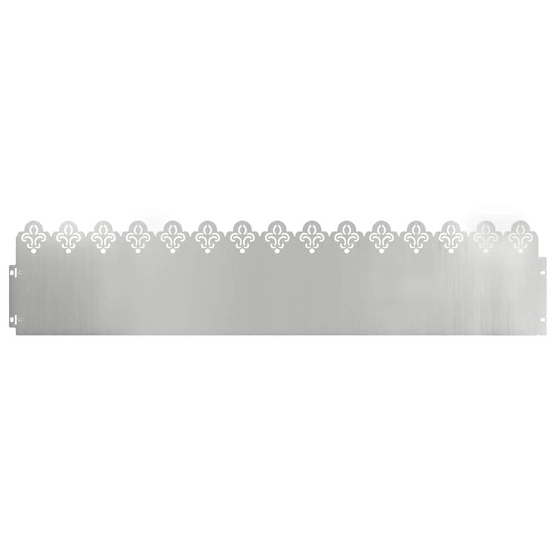 Chargez l'image dans la visionneuse de la galerie, Vidaxl gazonranden 30 pcs zilver 103 x 0,05 x 22 cm
