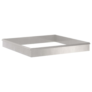Vidaxl slakkenhekken 12 pcs zilver roestvrij staal